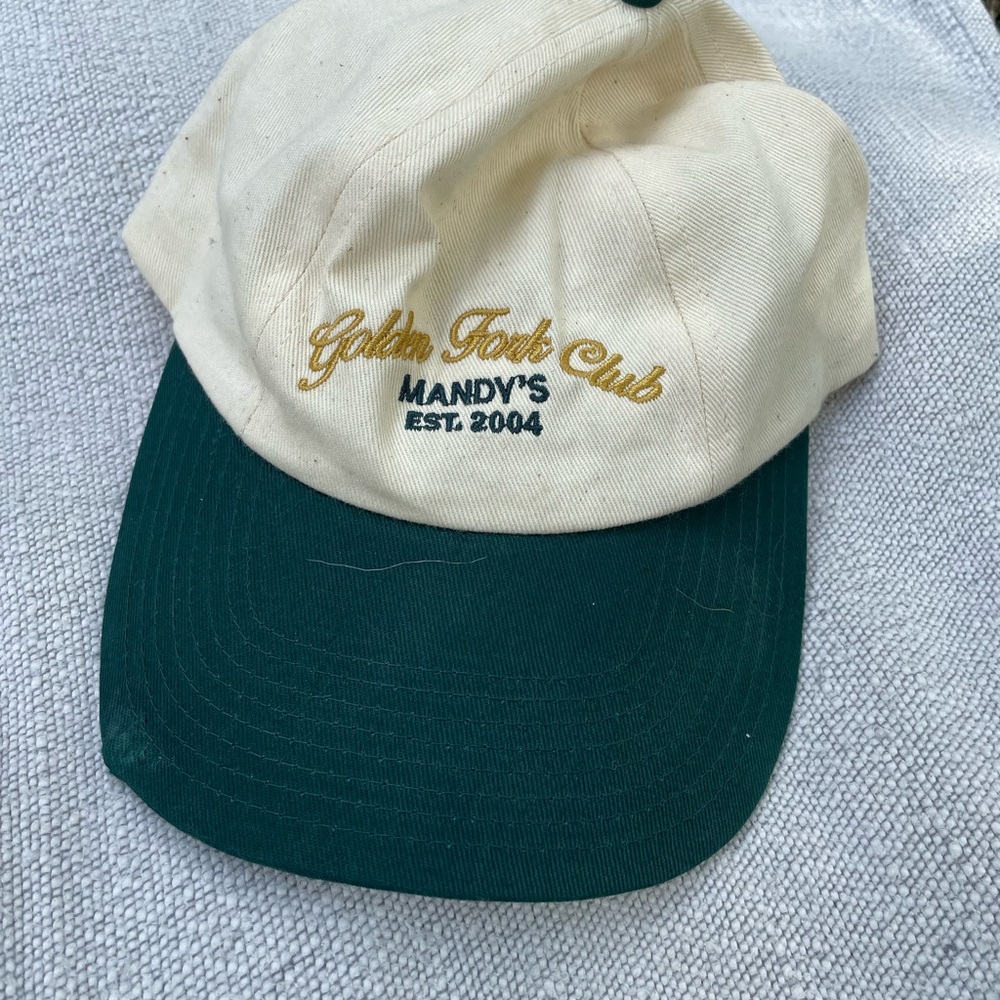 Mandy’s Salads Green and Cream Cap